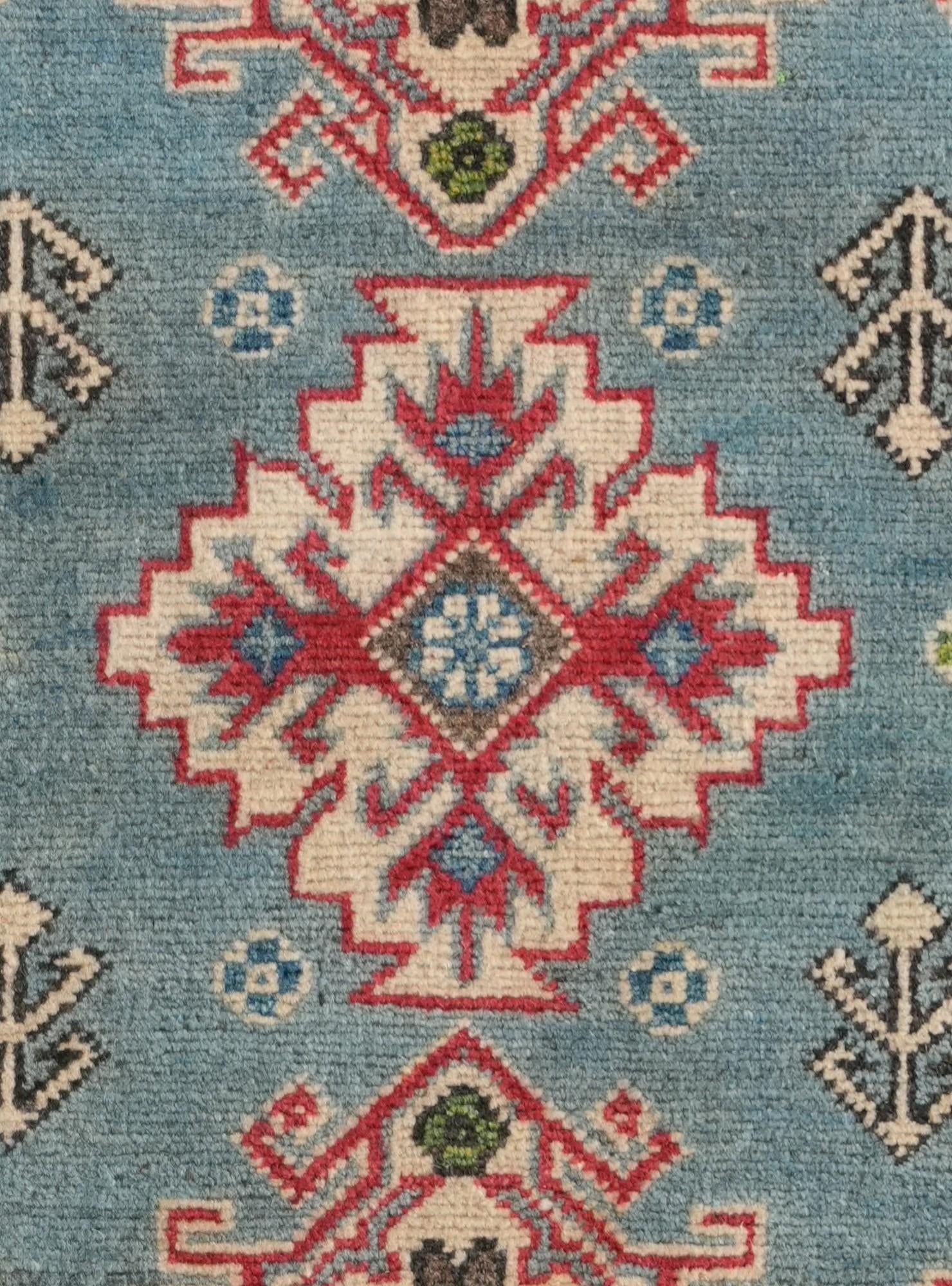 1' 10 x 2' 11 Hand Knotted Kazak Rug