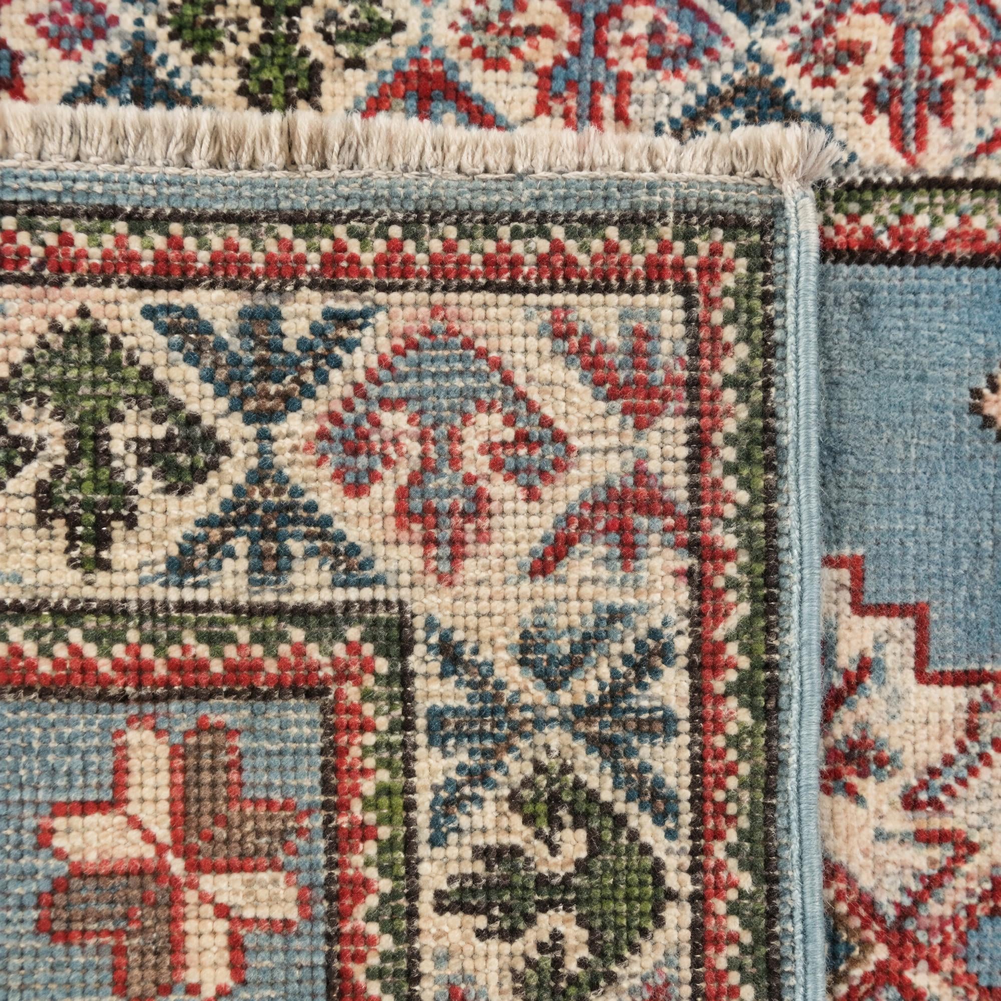 55cm x 90cm Hand Knotted Kazak Rug