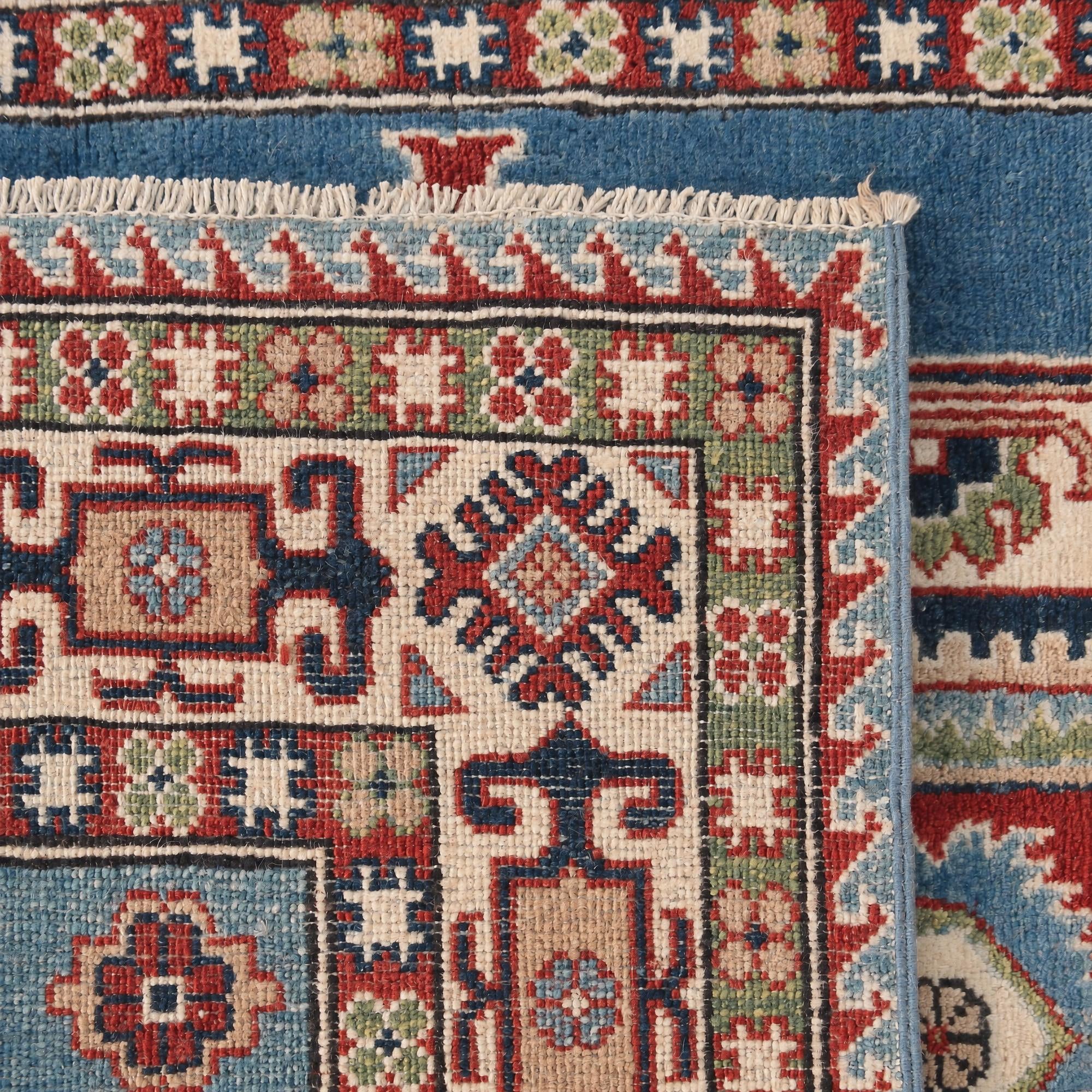 115cm x 180cm Hand Knotted Kazak Rug