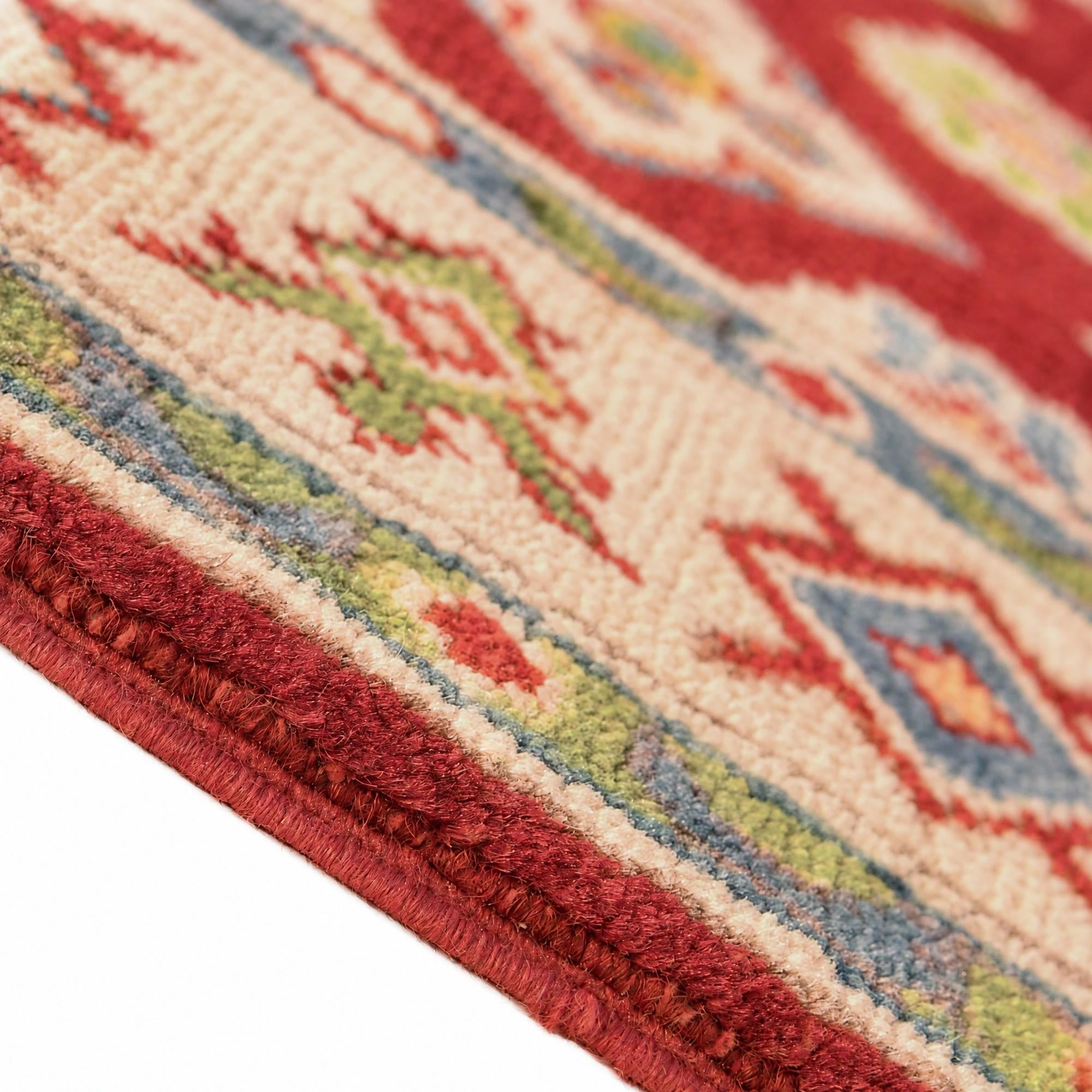 85cm x 120cm Hand Knotted Kazak Rug