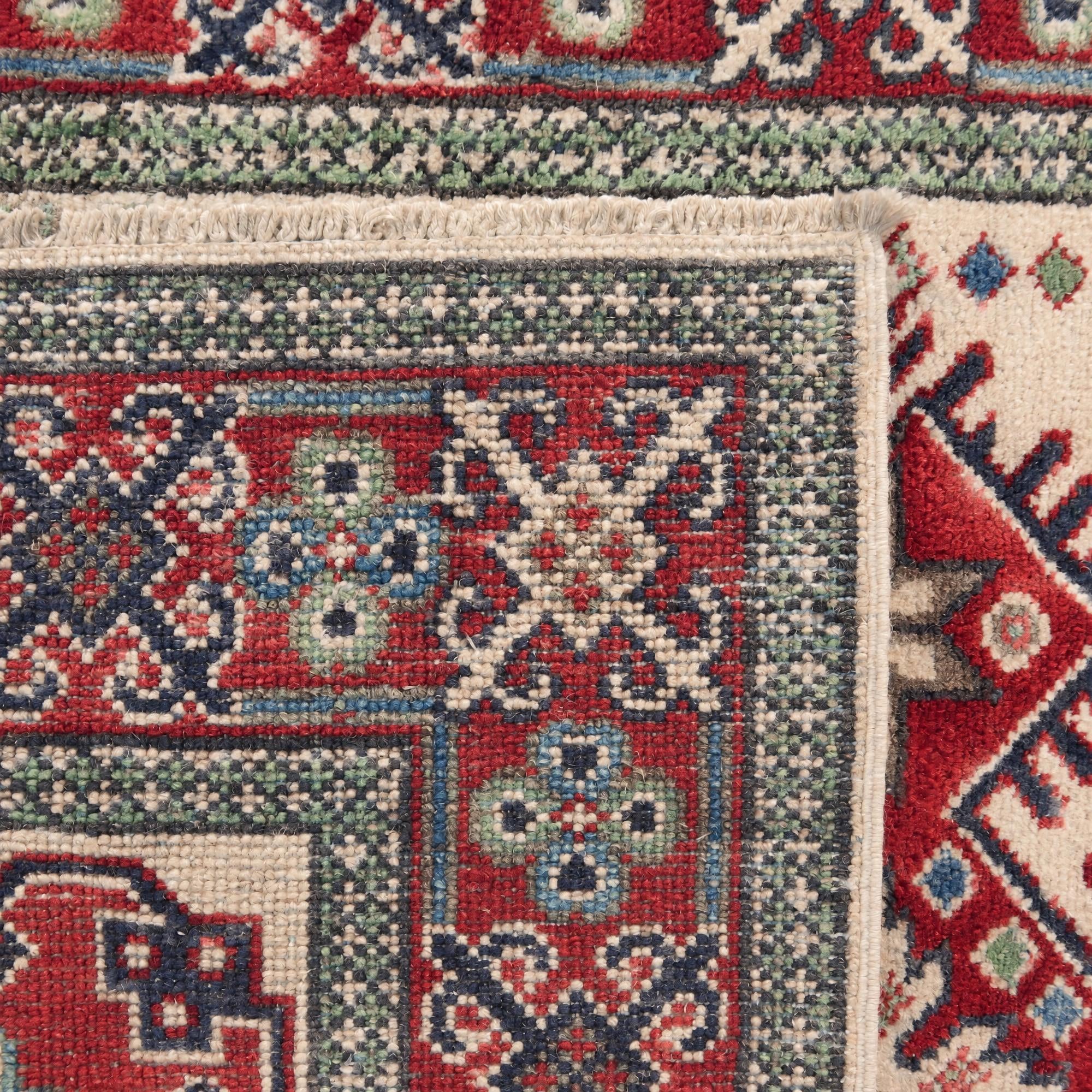 105cm x 150cm Hand Knotted Kazak Rug