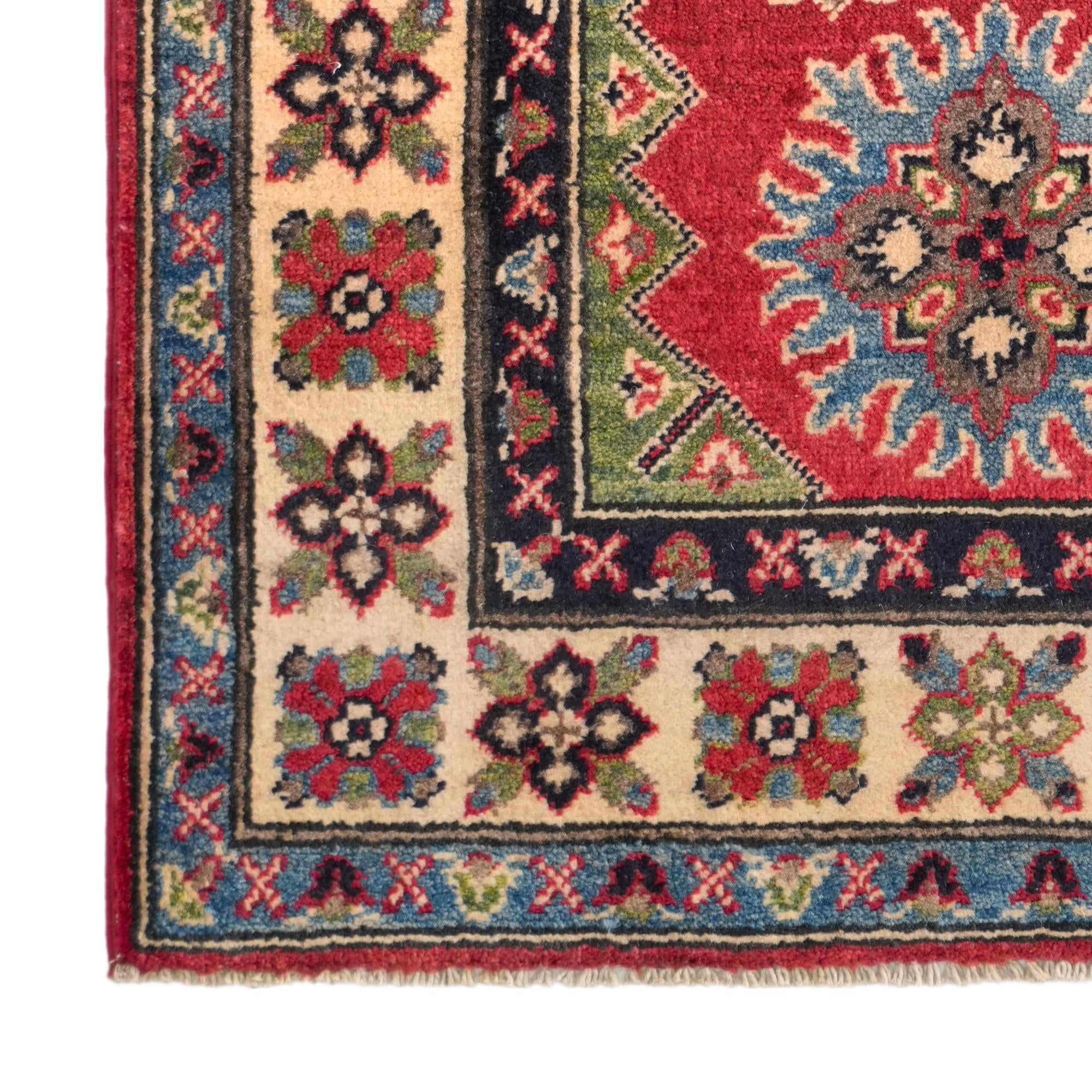 2' 9 x 4' 2 Hand Knotted Kazak Rug