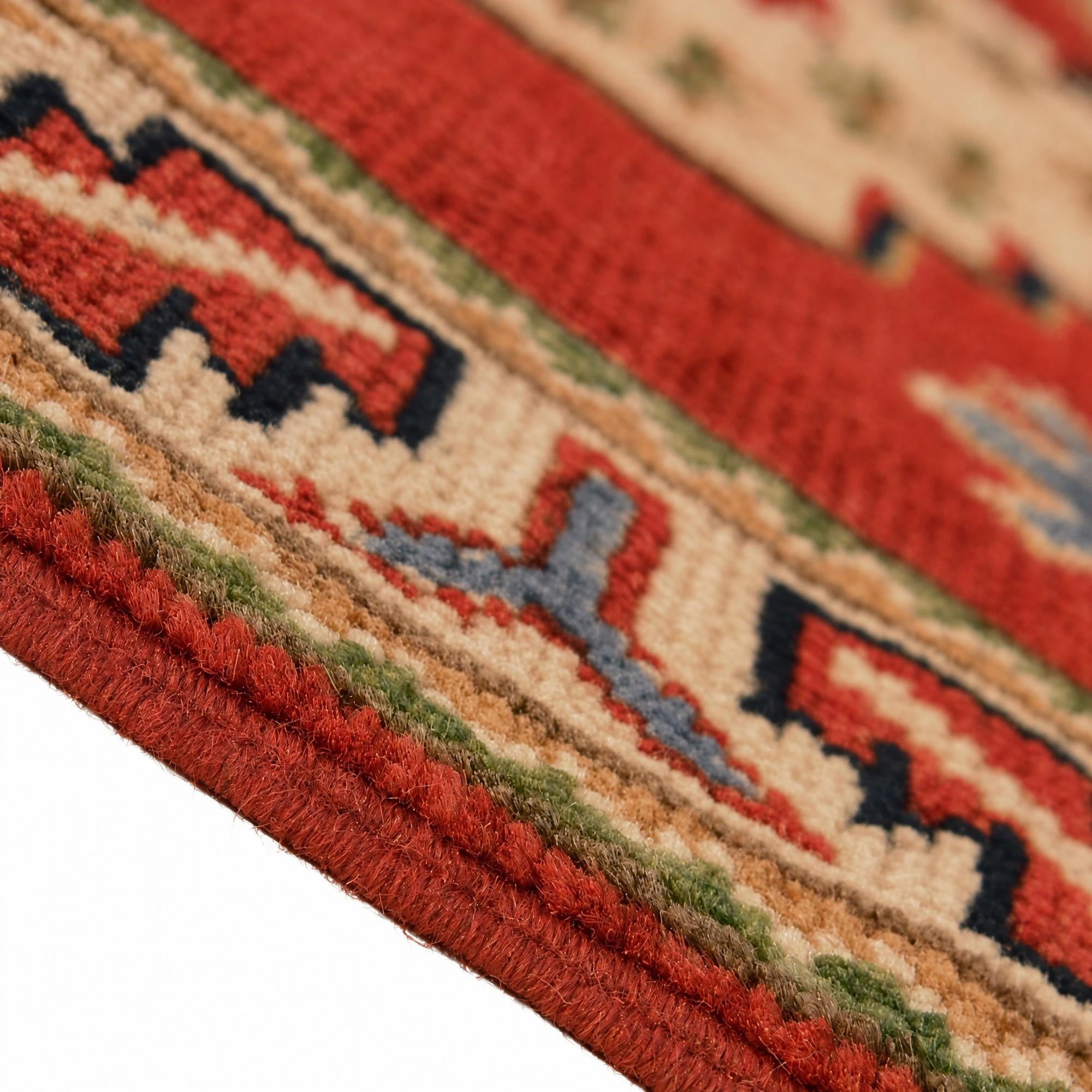 60cm x 90cm Hand Knotted Kazak Rug