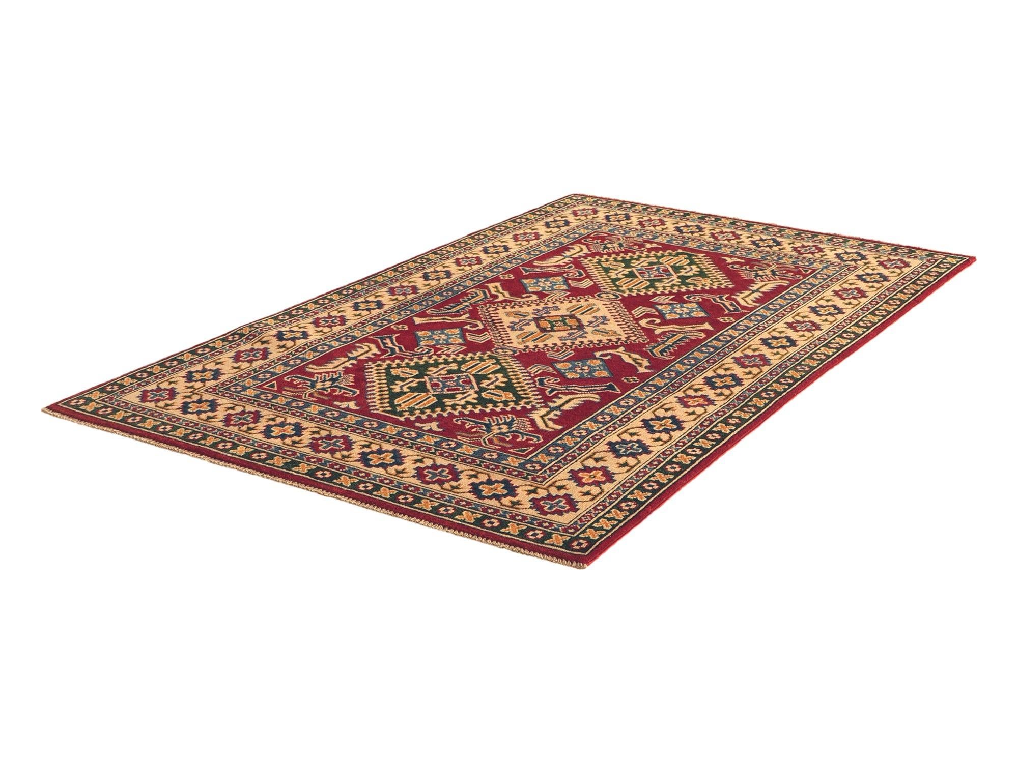 Detail image 4 of 10: 3' 10 x 6' 1 Hand Knotted Kazak Rug