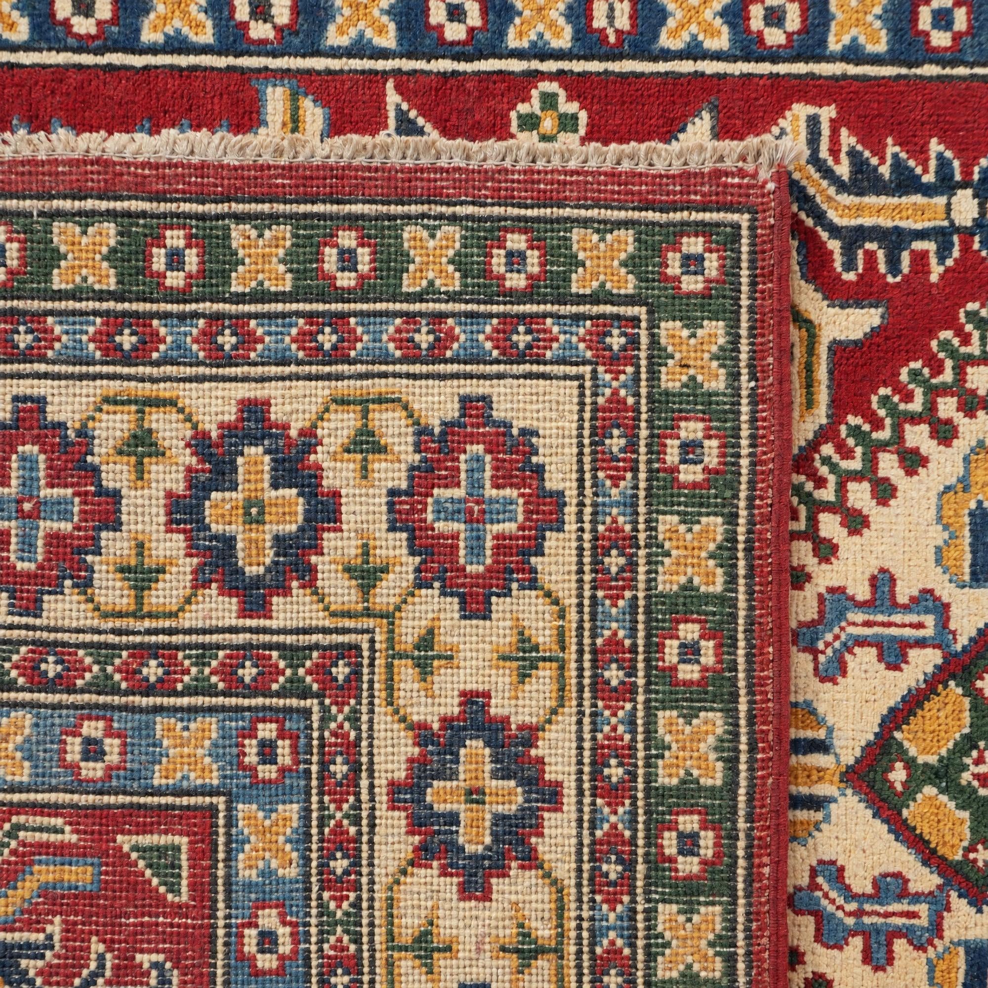 115cm x 185cm Handgeknüpft Kazak Teppich