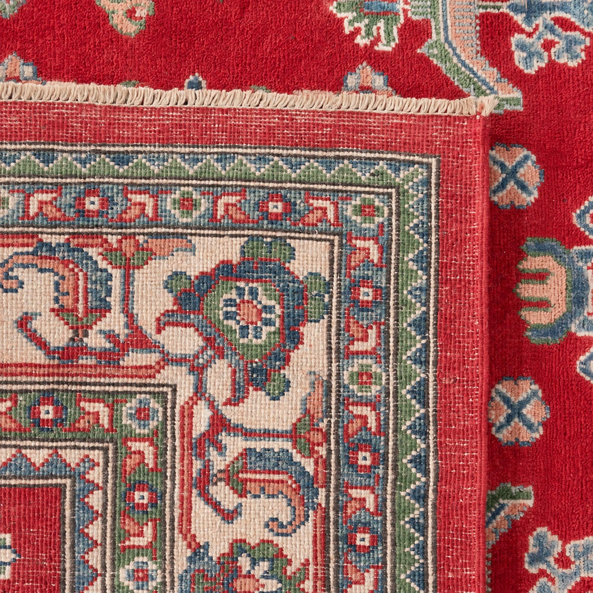 6' 8 x 9' 9 Hand Knotted Kazak Rug