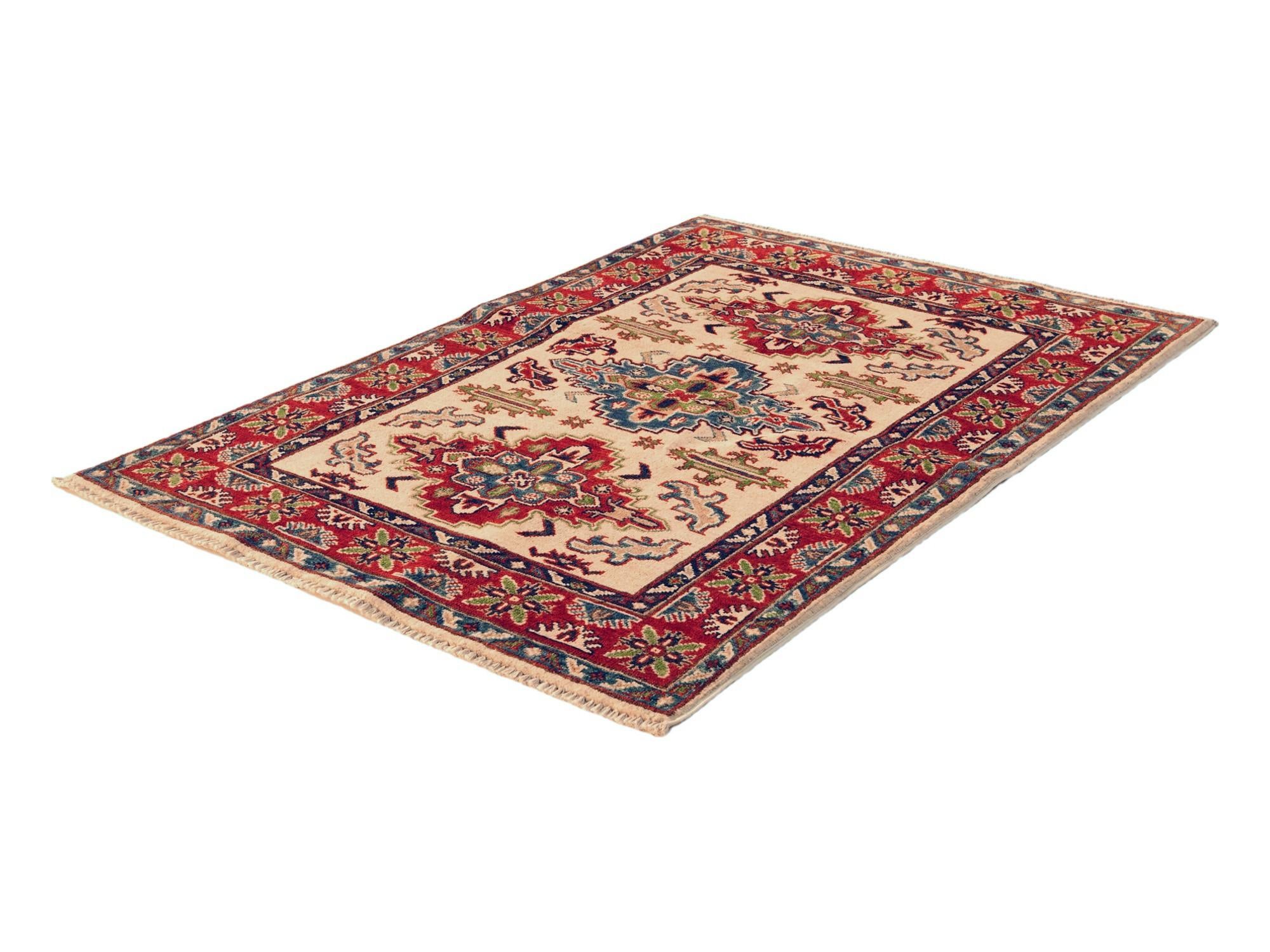 3' 4 x 5' Hand Knotted Kazak Rug
