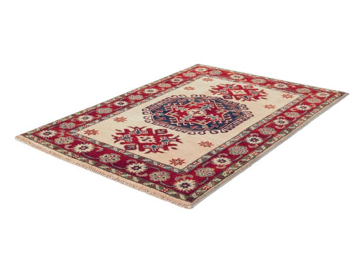 Detail image of 2' 9 x 3' 10 Hand Knotted Kazak Rug