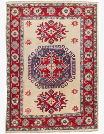 2' 9 x 3' 10 Hand Knotted Kazak Rug