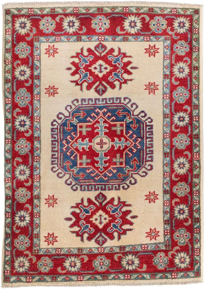 2' 9 x 3' 10 Hand Knotted Kazak Rug