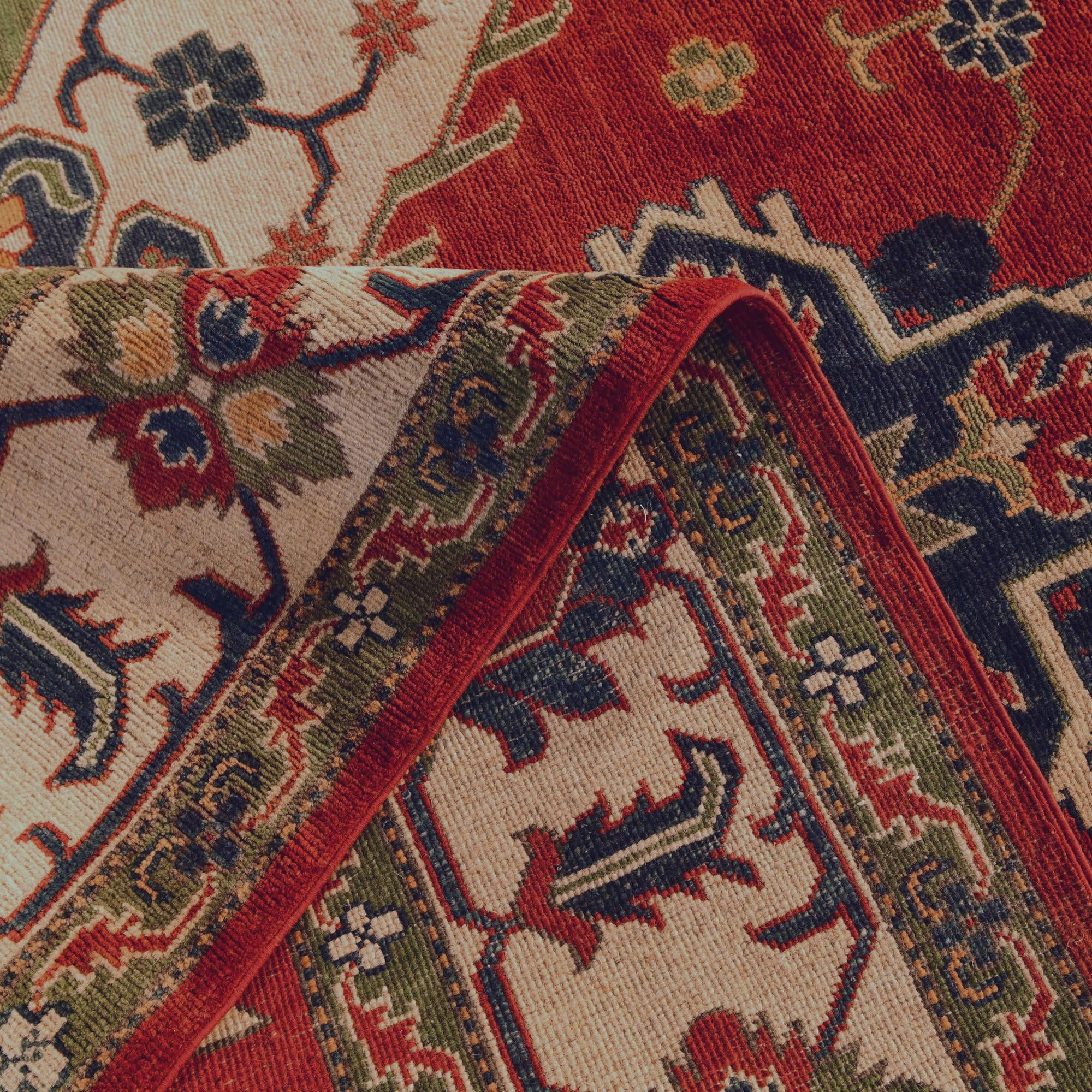 8' 2 x 9' 7 Hand Knotted Kazak Rug
