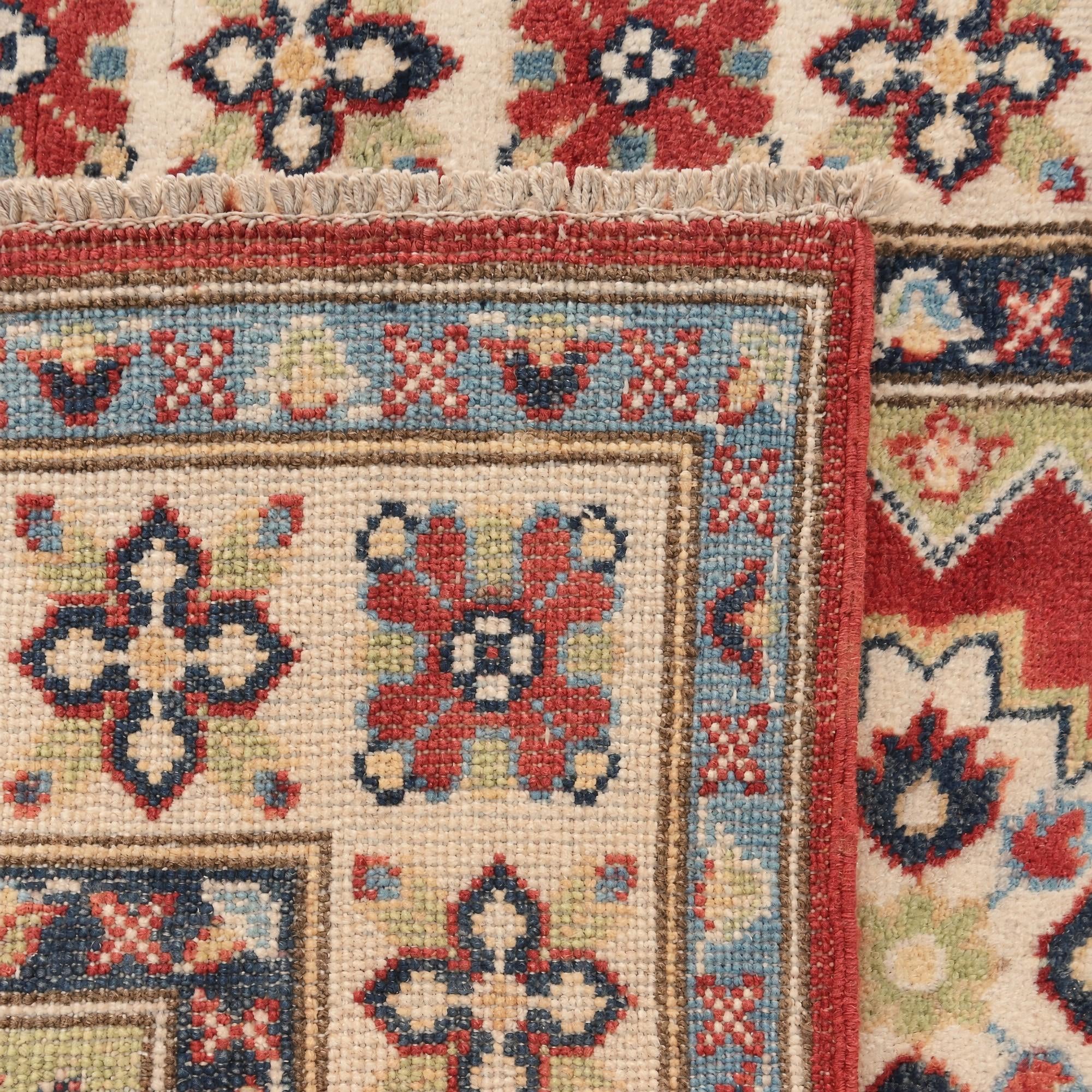 75cm x 125cm Hand Knotted Kazak Rug