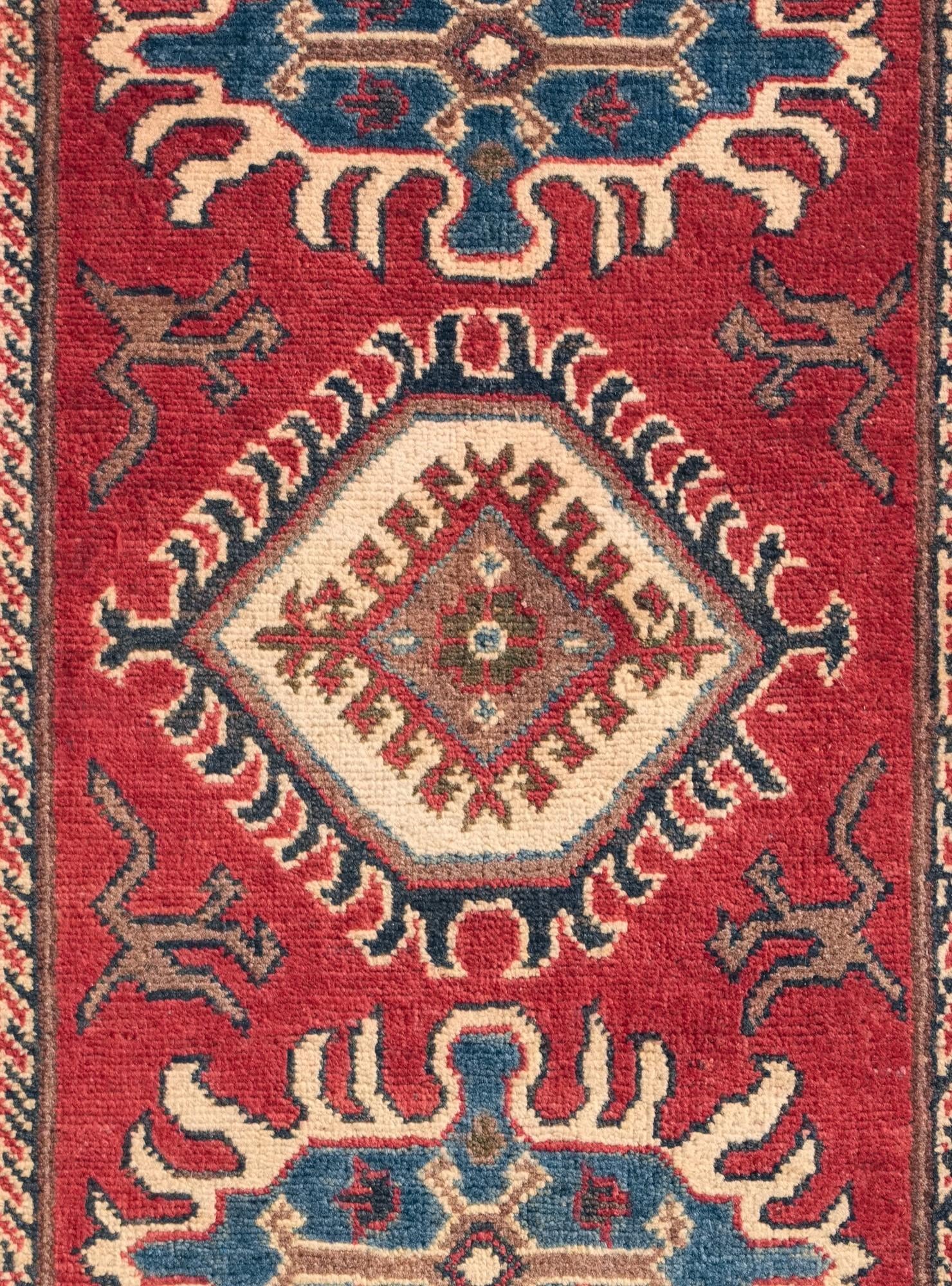 2' 8 x 4' 5 Hand Knotted Kazak Rug