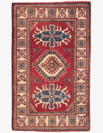 2' 8 x 4' 5 Hand Knotted Kazak Rug