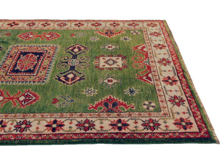 3' 3 x 4' 9 Hand Knotted Kazak Rug