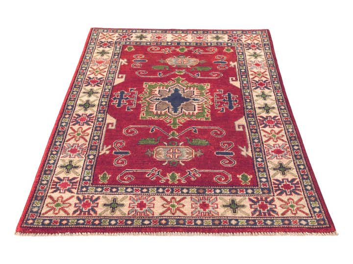 3' 3 x 5' 1 Hand Knotted Kazak Rug
