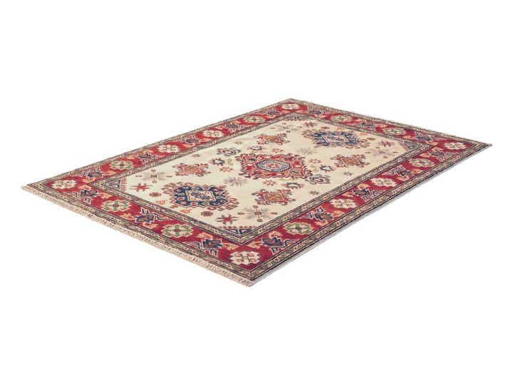 3' 5 x 4' 11 Hand Knotted Kazak Rug