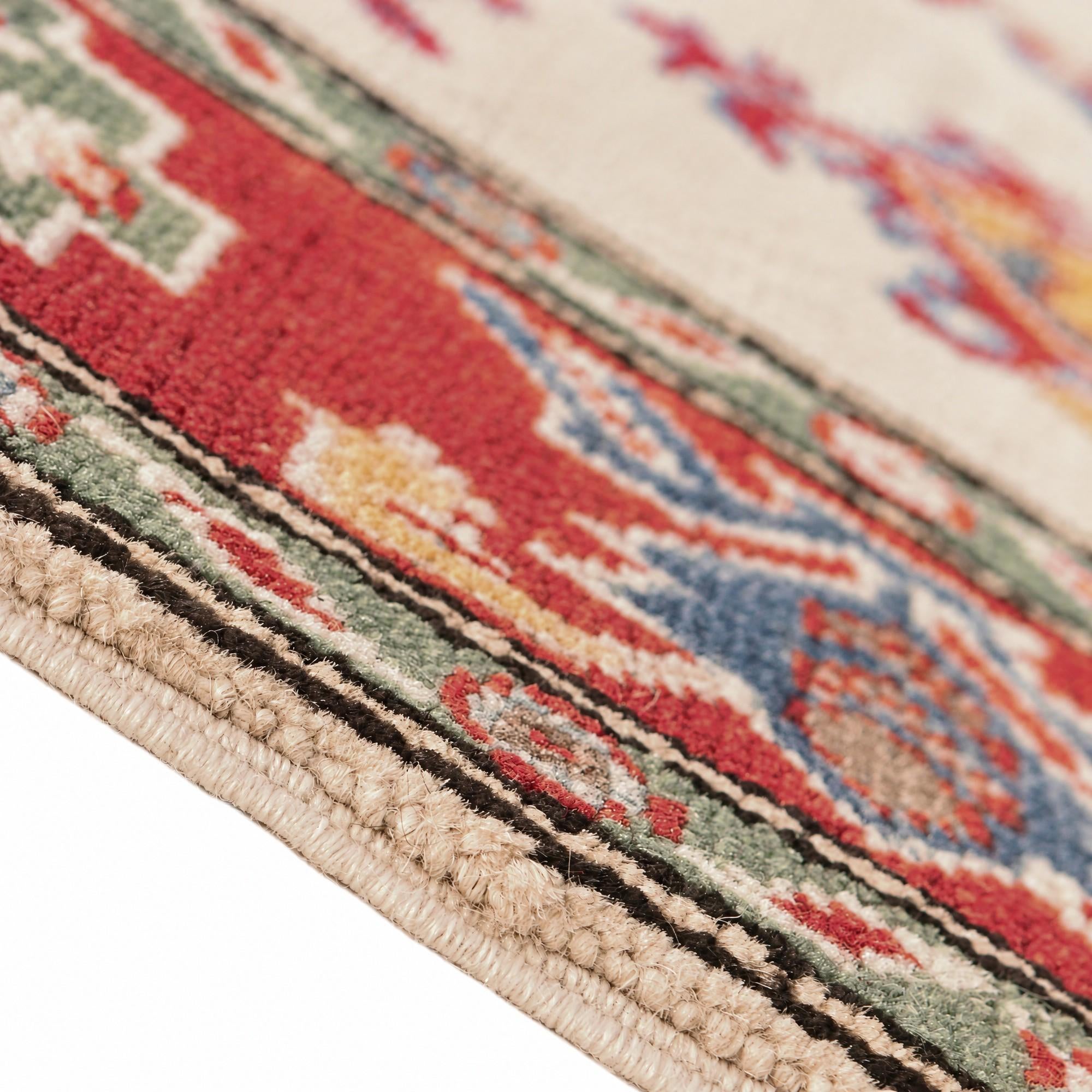 105cm x 150cm Hand Knotted Kazak Rug
