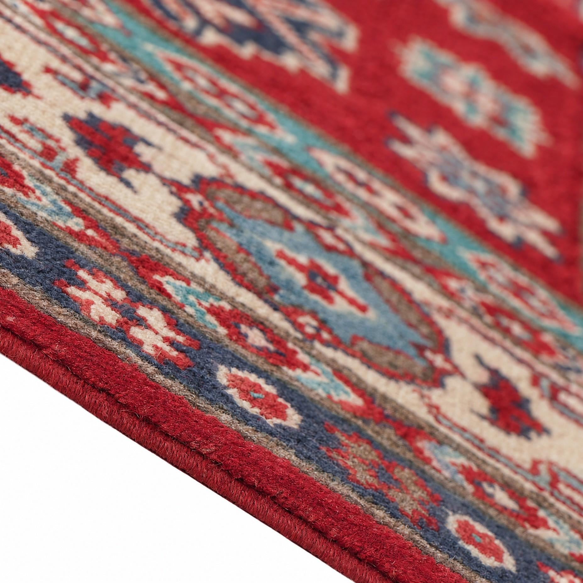 150cm x 210cm Hand Knotted Kazak Rug