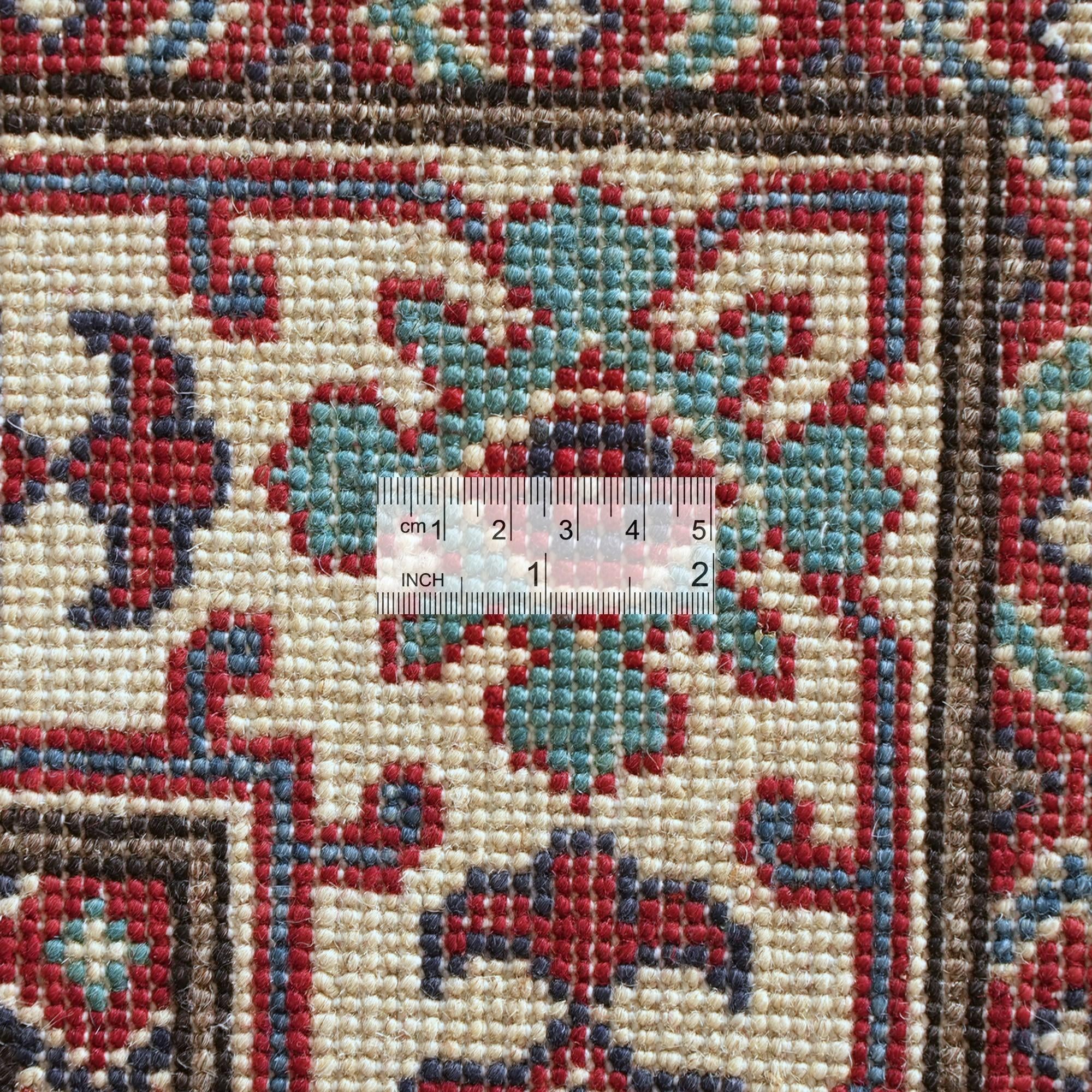 Detail image 9 of 10: 4' 11 x 6' 10 Hand Knotted Kazak Rug