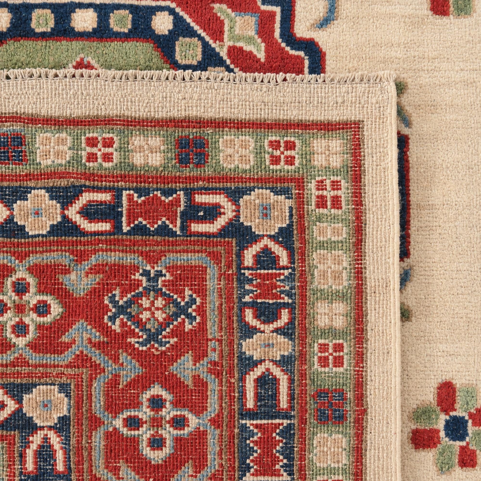 200cm x 290cm Handgeknüpft Kazak Teppich