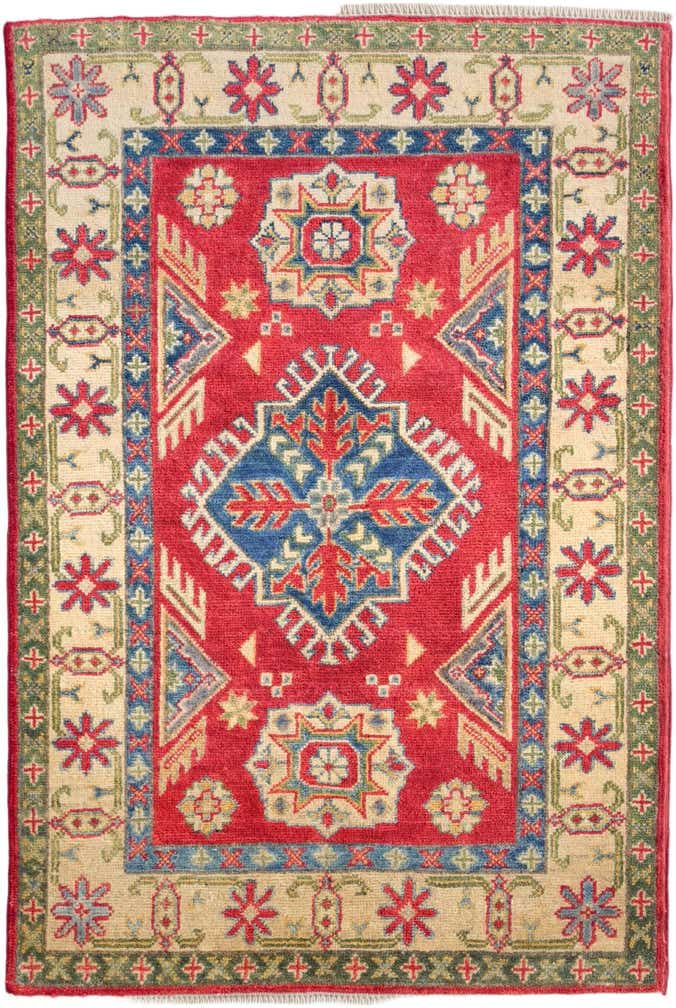 2' 9 x 4' 1 Hand Knotted Kazak Rug