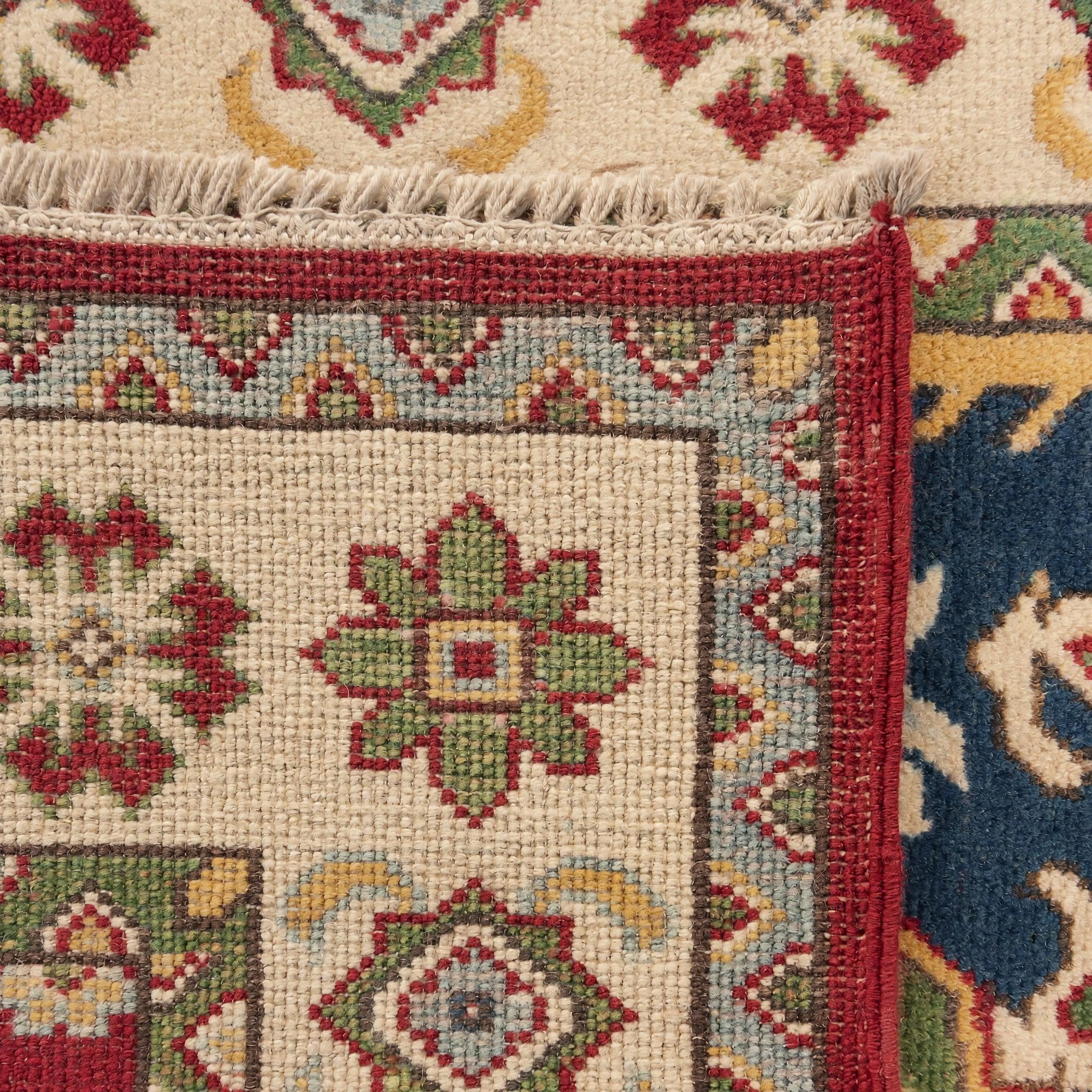 80cm x 125cm Hand Knotted Kazak Rug