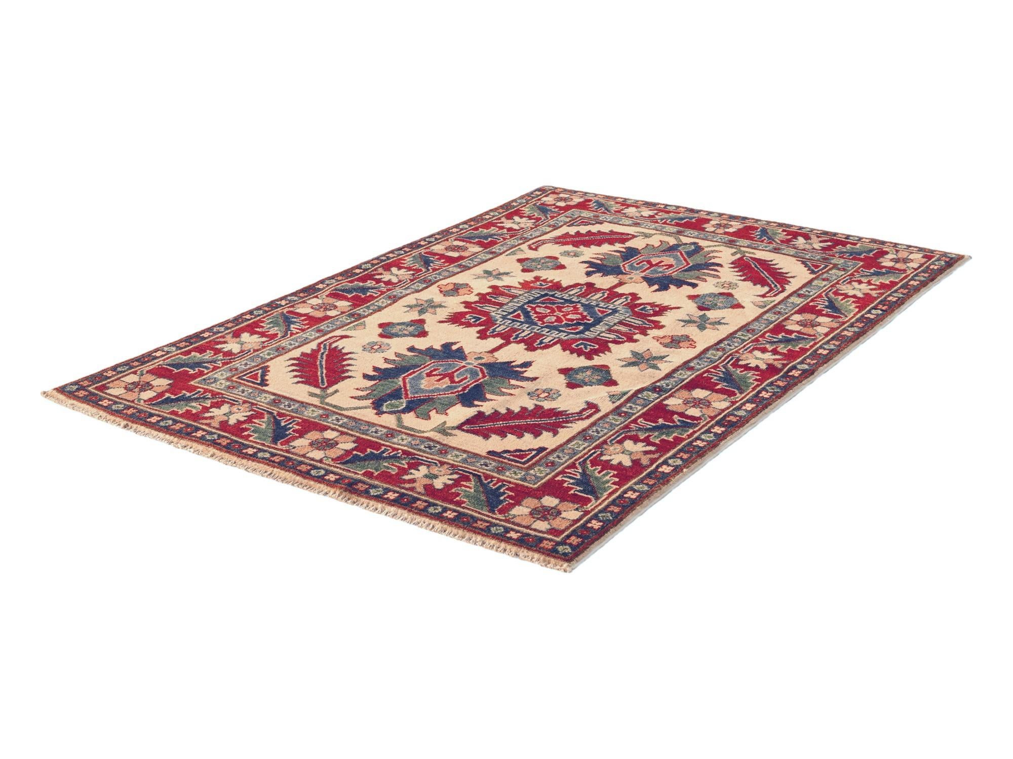 3' 6 x 5' 2 Hand Knotted Kazak Rug