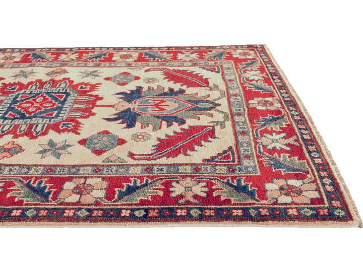 3' 6 x 5' 2 Hand Knotted Kazak Rug