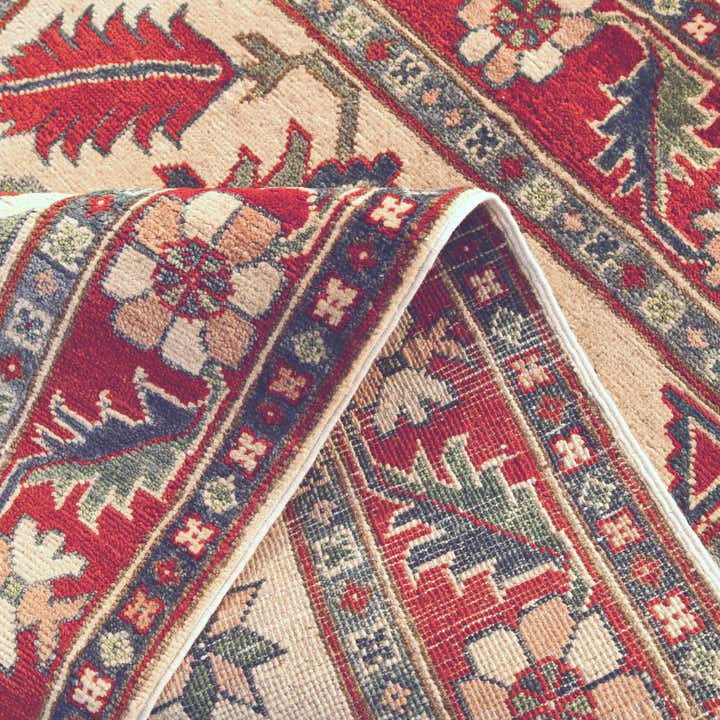 3' 6 x 5' 2 Hand Knotted Kazak Rug