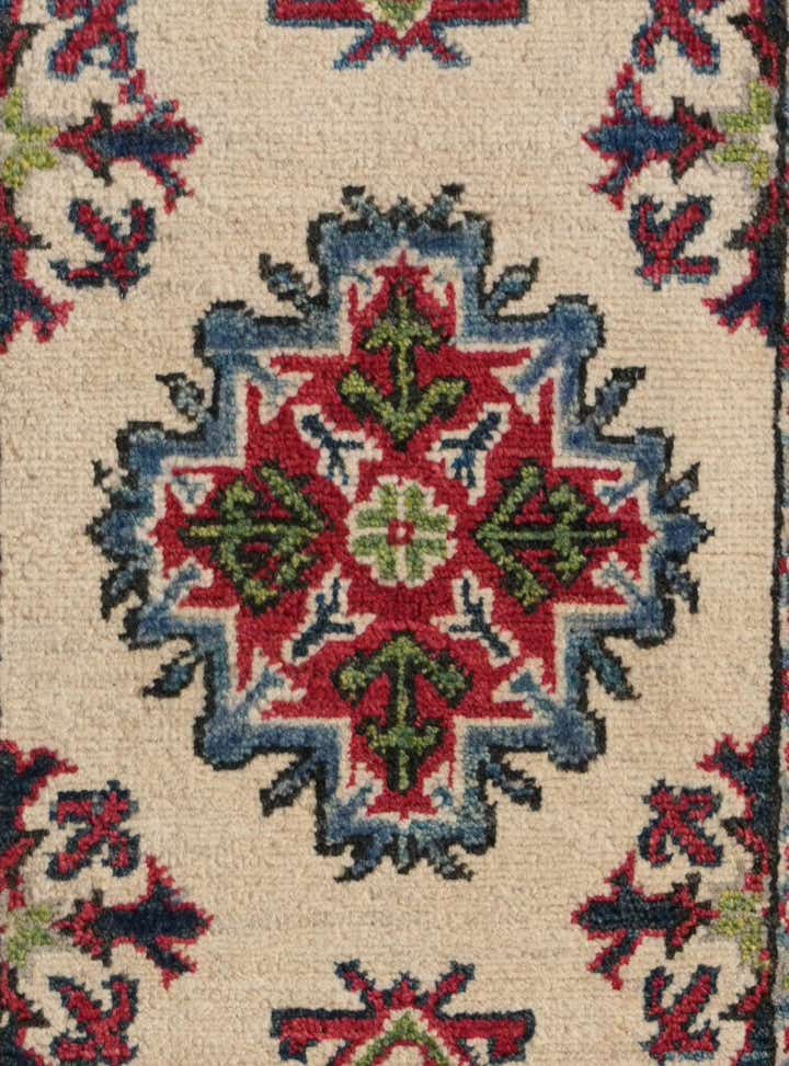 1' 11 x 3' 1 Hand Knotted Kazak Rug