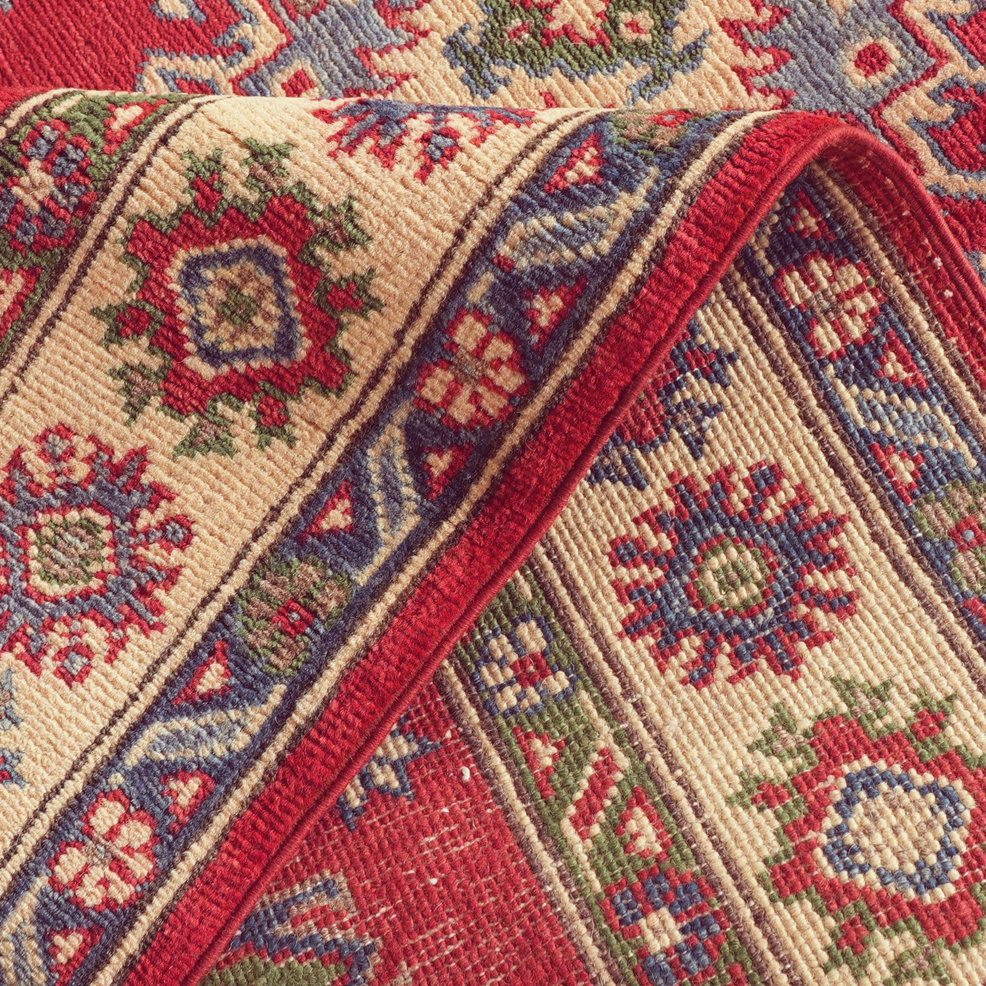Detail image 8 of 10: 4' x 6' Hand Knotted Kazak Rug
