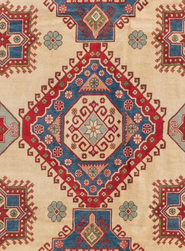 8' 1 x 11' 7 Hand Knotted Kazak Rug