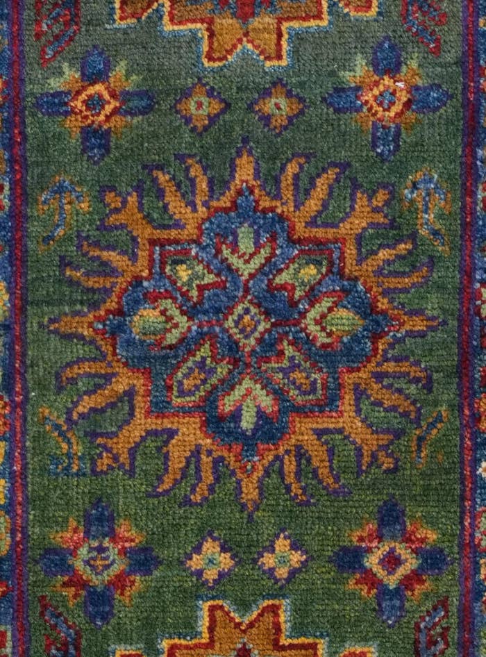 Detail image of 2' 1 x 3' 1 Hand Knotted Kazak Rug