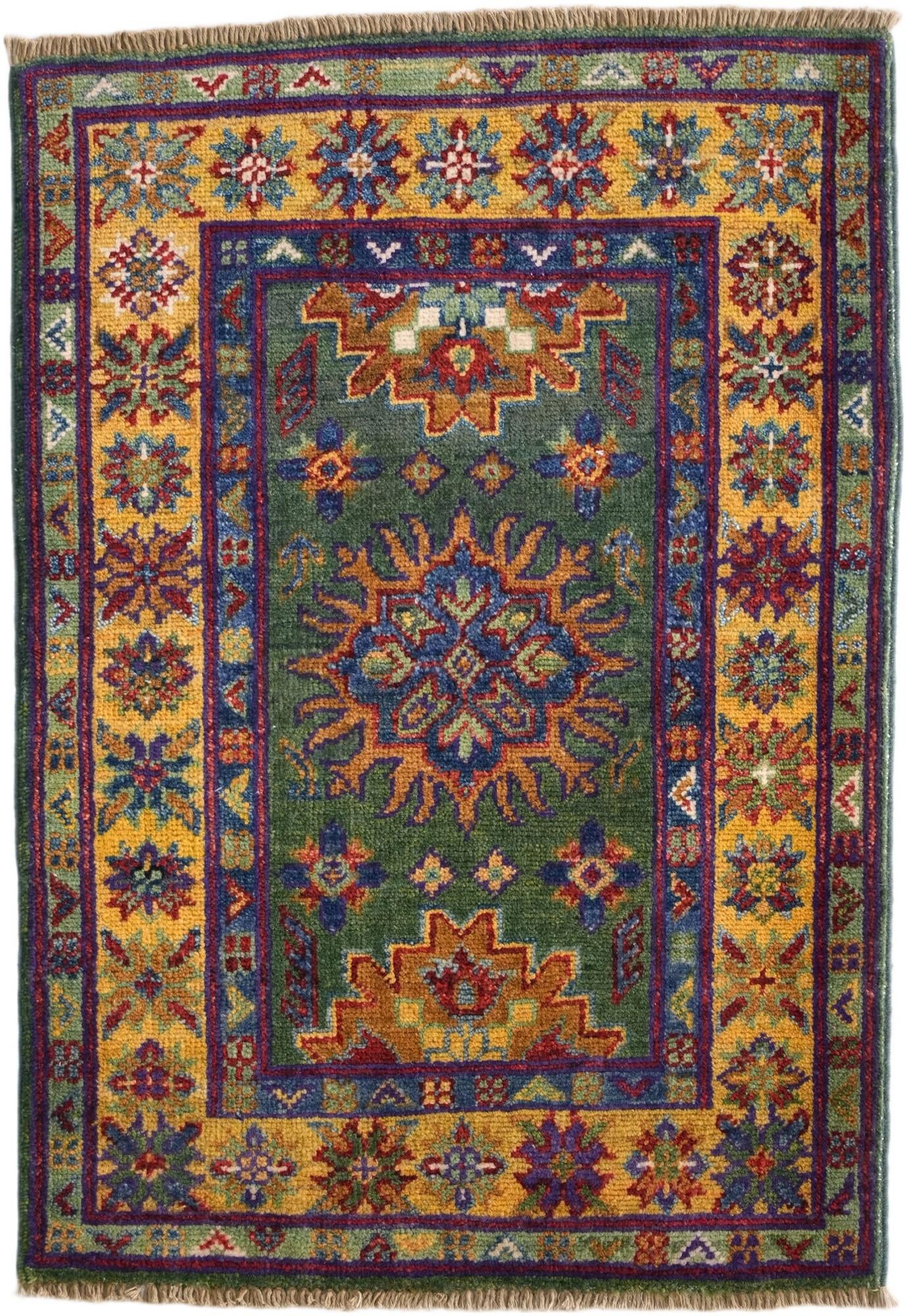 2' 1 x 3' 1 Hand Knotted Kazak Rug