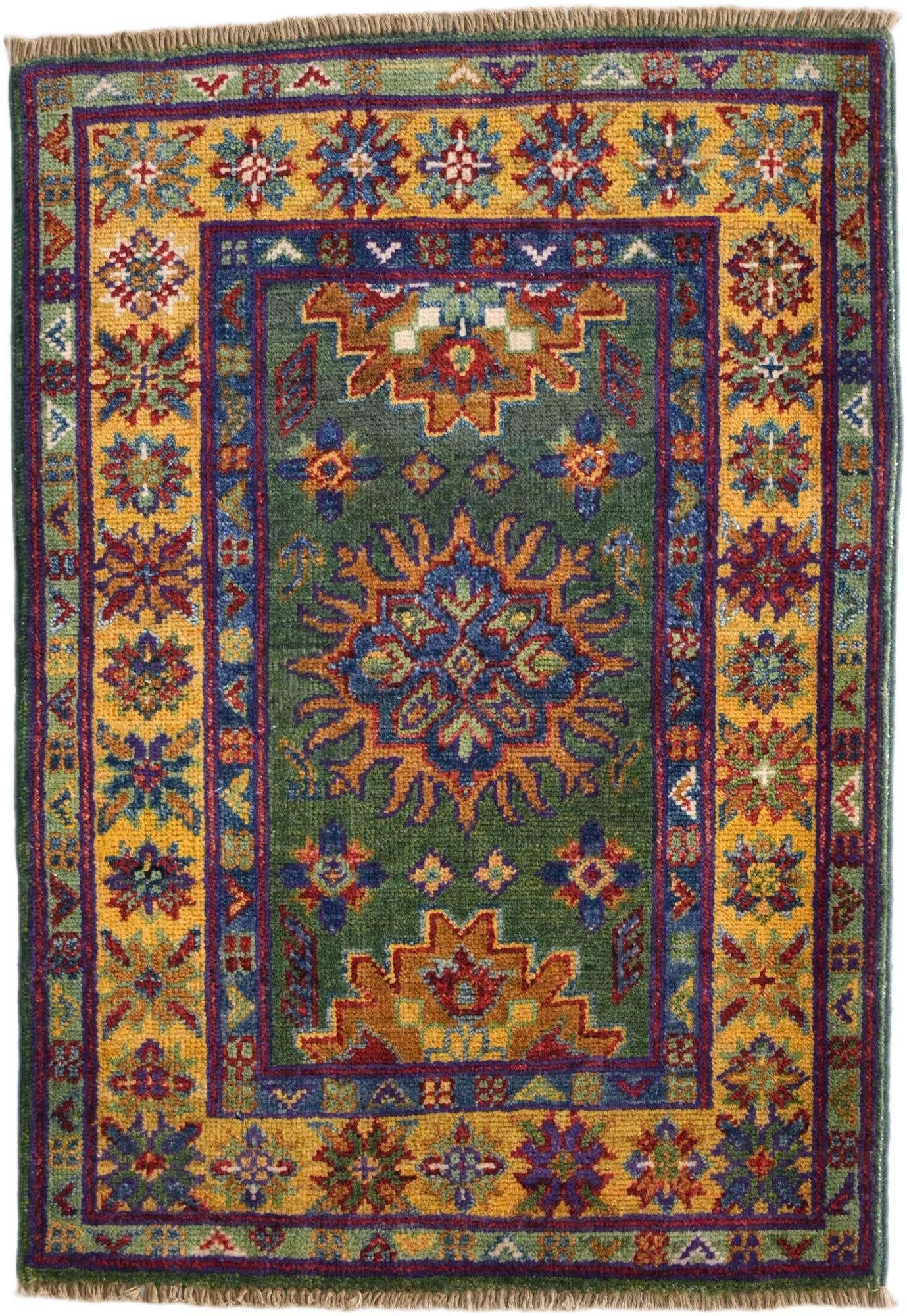 2' 1 x 3' 1 Hand Knotted Kazak Rug