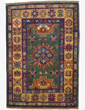 2' 1 x 3' 1 Hand Knotted Kazak Rug