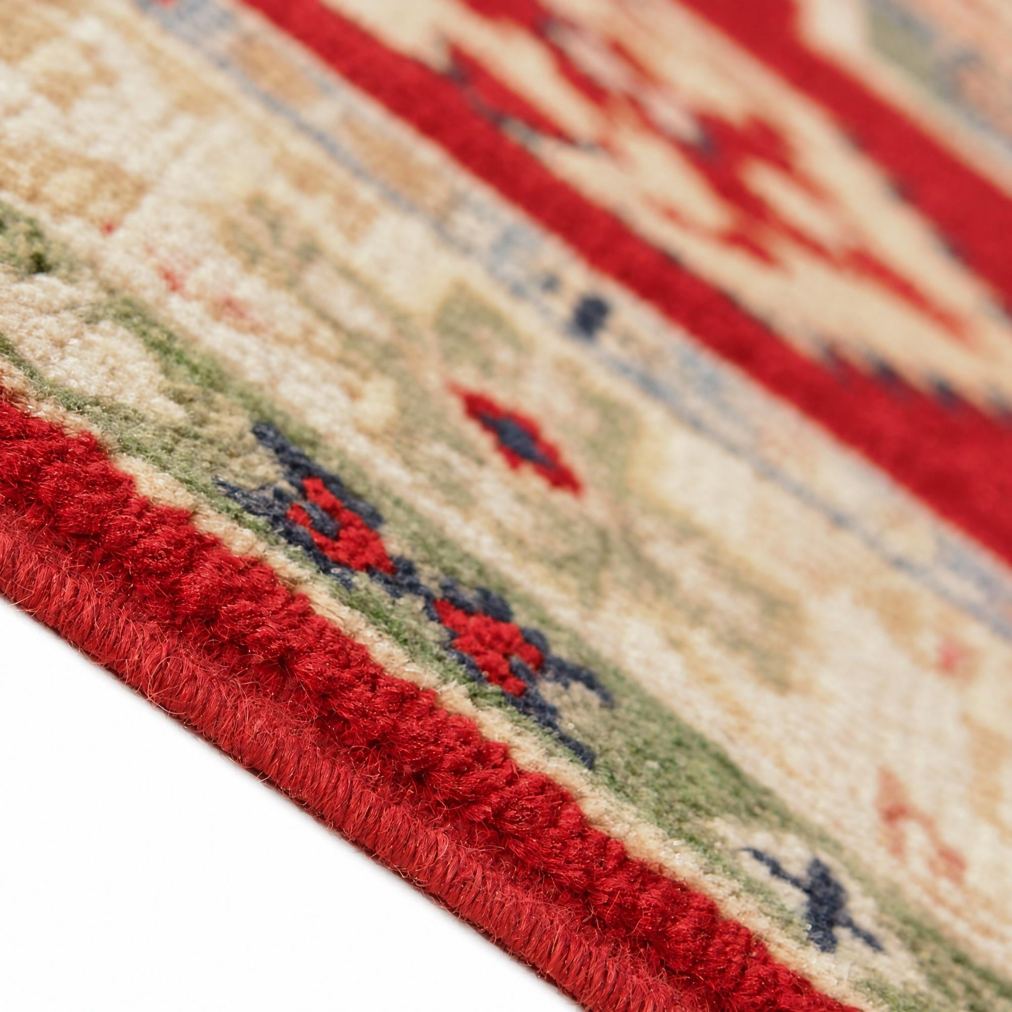 95cm x 150cm Hand Knotted Kazak Rug