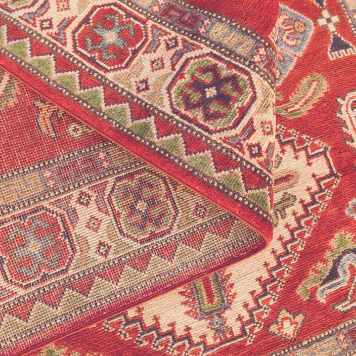 4' x 5' 10 Hand Knotted Kazak Rug