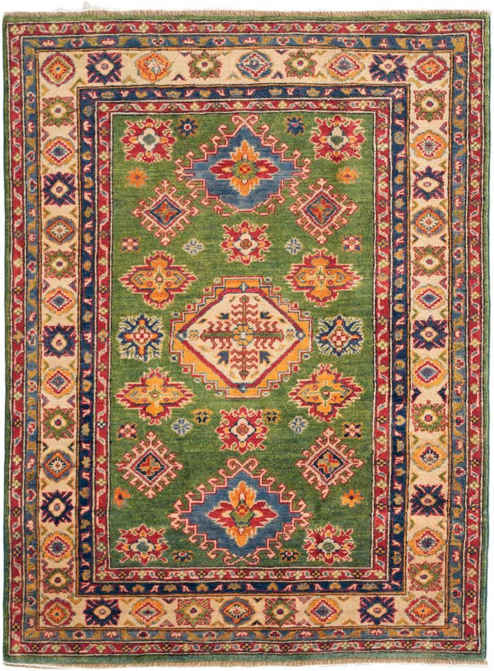 4' 2 x 5' 9 Hand Knotted Kazak Rug