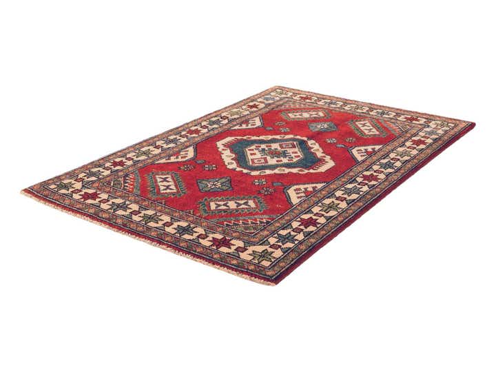 2' 8 x 4' 3 Hand Knotted Kazak Rug