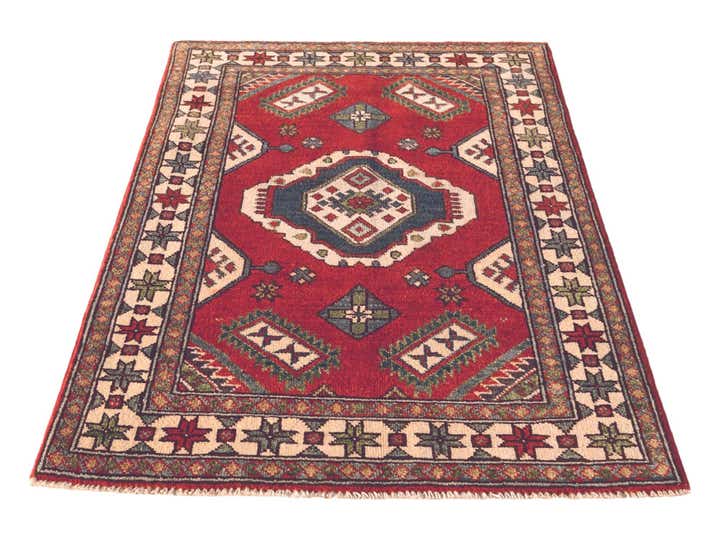 2' 8 x 4' 3 Hand Knotted Kazak Rug