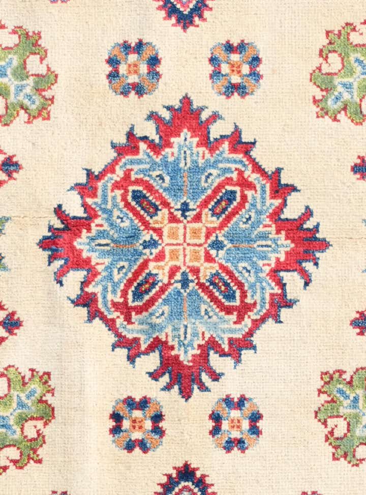 3' 5 x 5' 1 Hand Knotted Kazak Rug