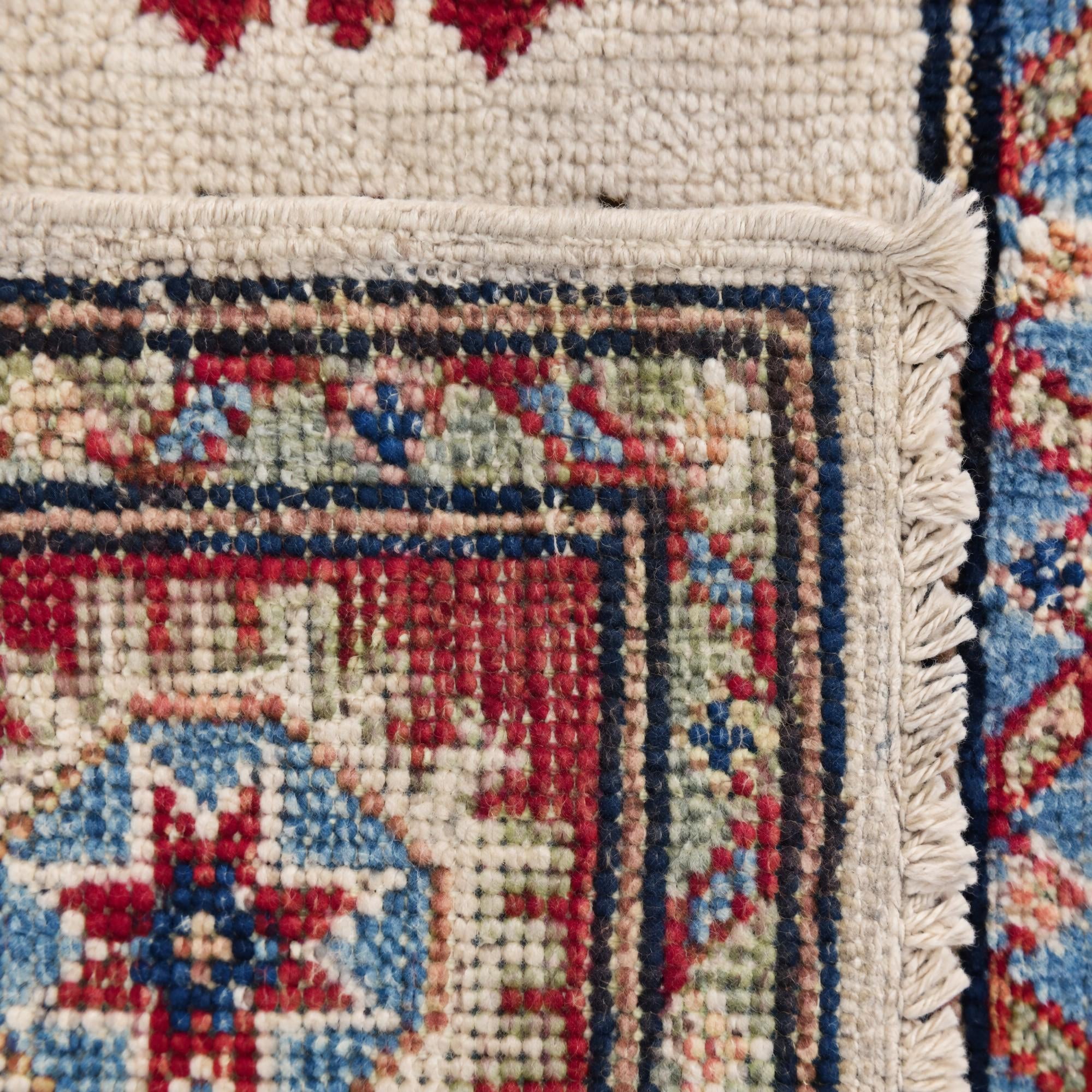 Detail image 10 of 10: 3' 5 x 5' 1 Hand Knotted Kazak Rug