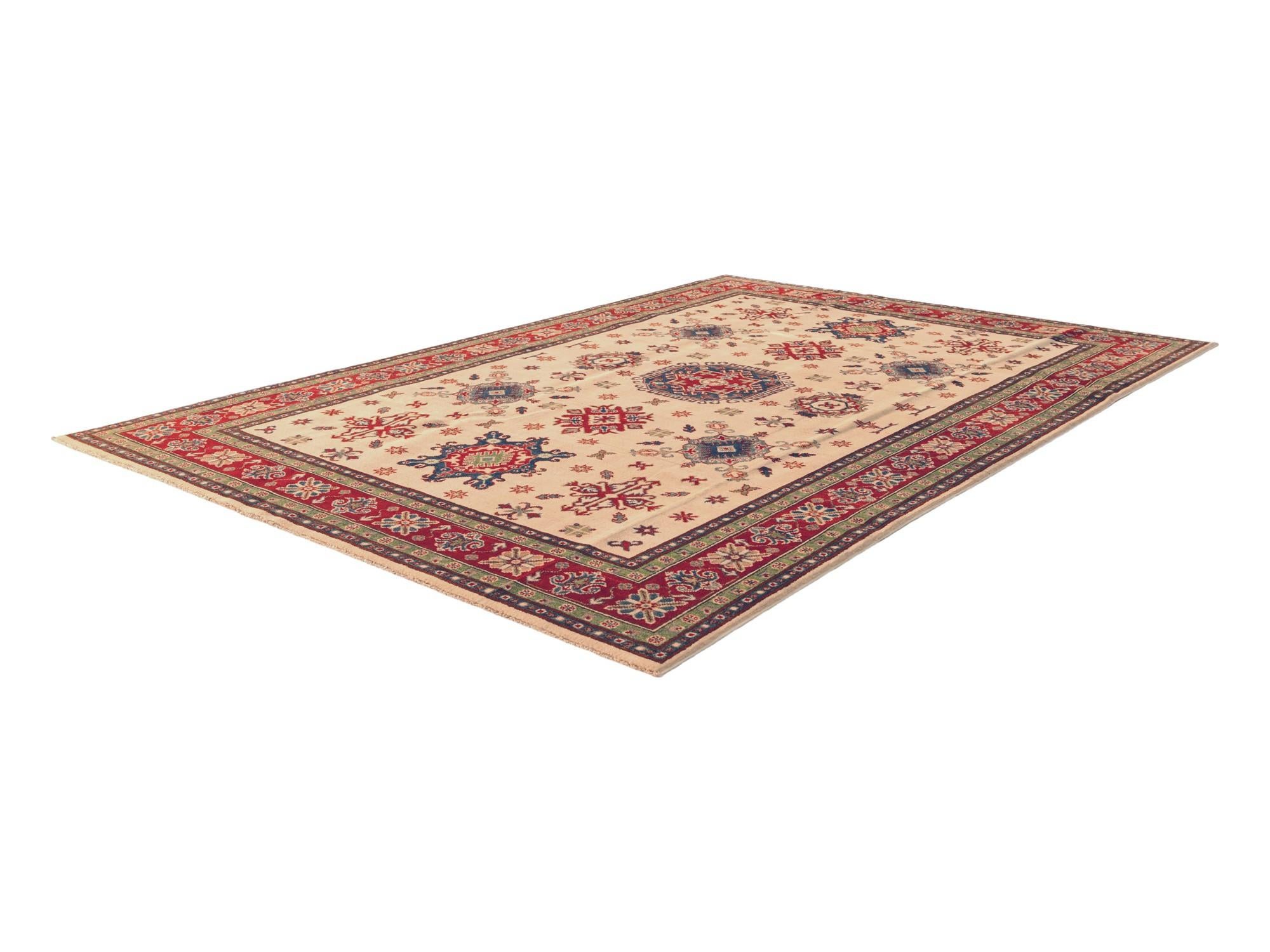 6' 8 x 9' 7 Hand Knotted Kazak Rug