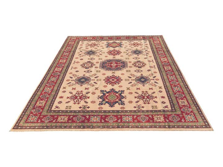 6' 8 x 9' 7 Hand Knotted Kazak Rug
