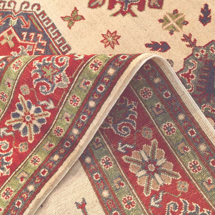 6' 8 x 9' 7 Hand Knotted Kazak Rug