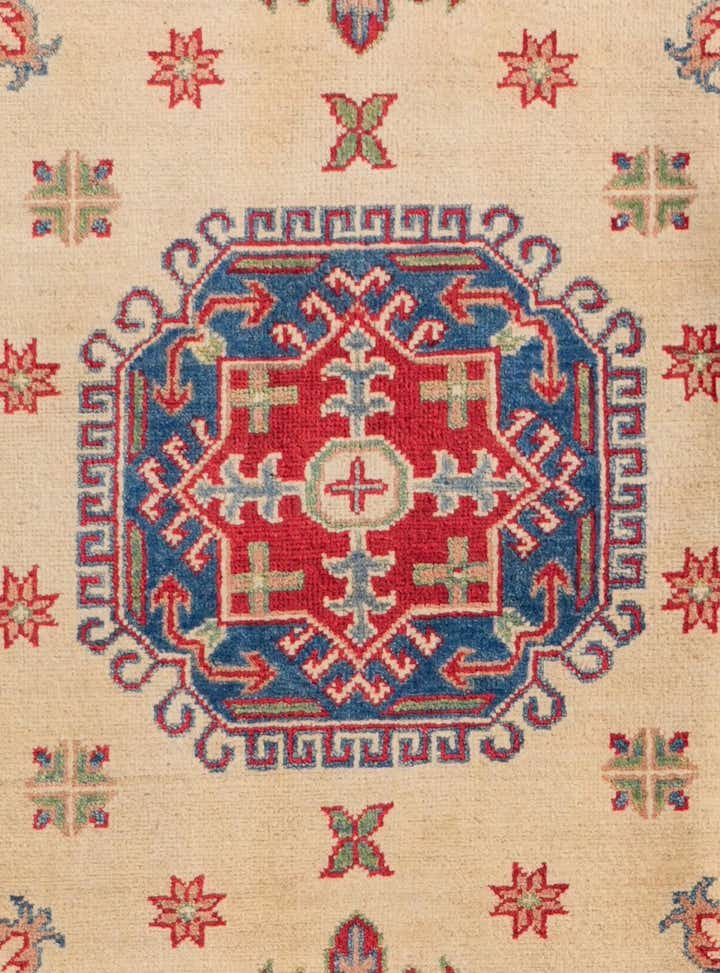 6' 8 x 9' 7 Hand Knotted Kazak Rug