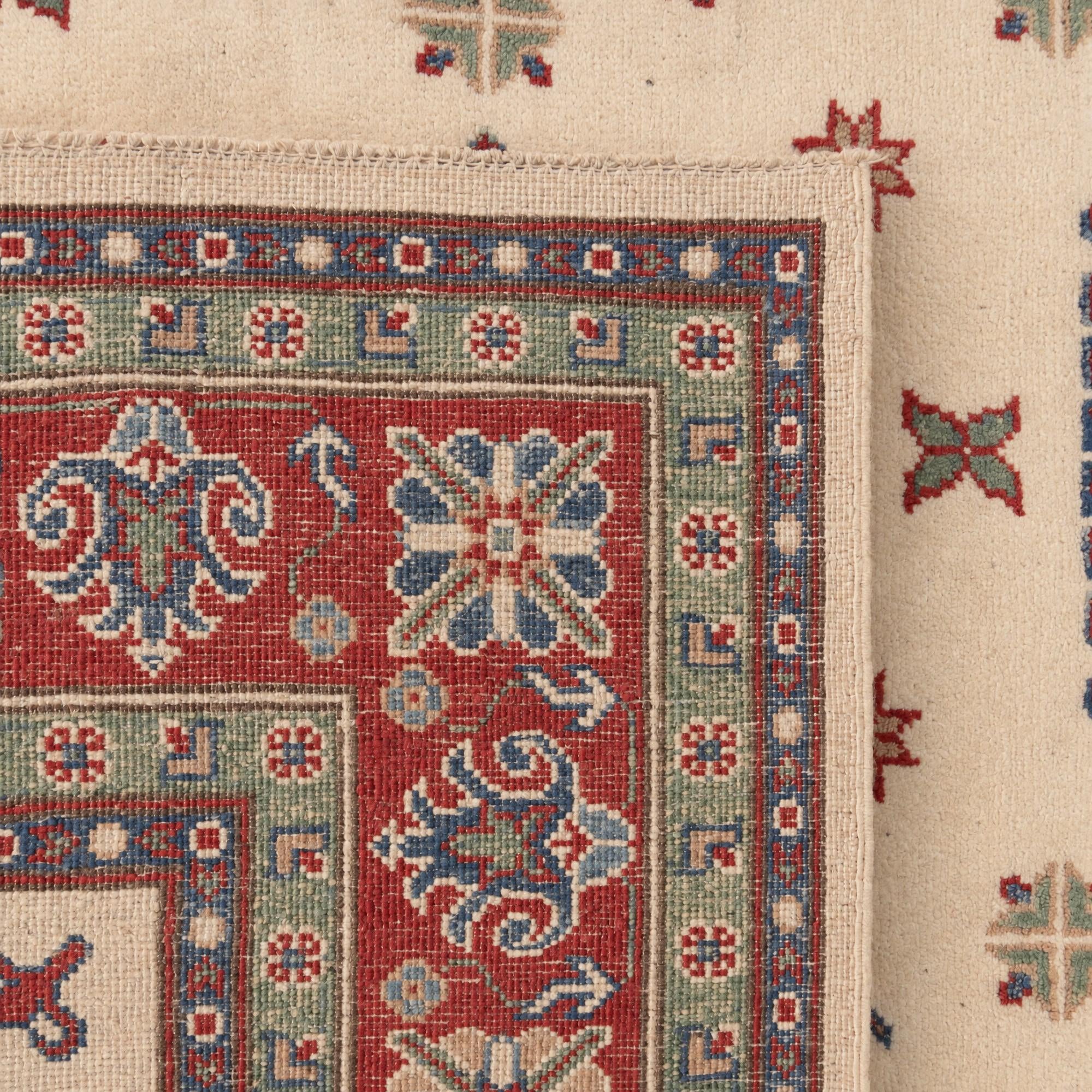 200cm x 295cm Handgeknüpft Kazak Teppich