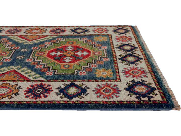 2' x 3' 1 Hand Knotted Kazak Rug